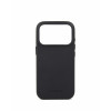 Mujjo Troubadour ādas maciņš Apple iPhone 18 Pro / 17 Pro tālrunim, MagSafe, melns