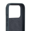 Mujjo Troubadour ādas maciņš Apple iPhone 18 Pro / 17 Pro tālrunim, MagSafe, bazalta krāsā