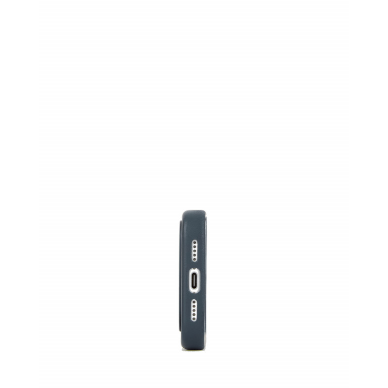 Mujjo Troubadour ādas maciņš Apple iPhone 18 Pro / 17 Pro tālrunim, MagSafe, bazalta krāsā