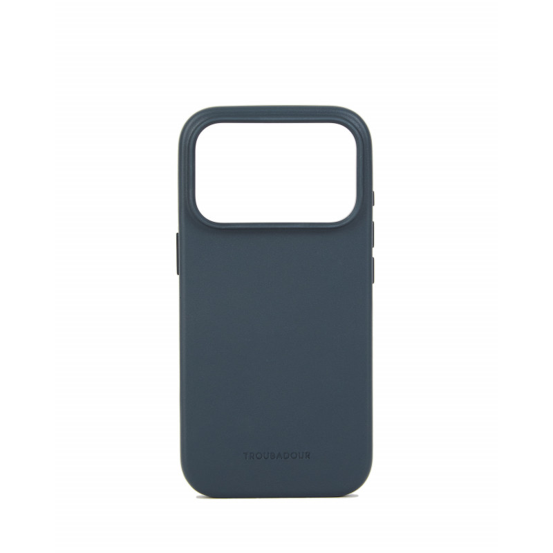 Mujjo Troubadour ādas maciņš Apple iPhone 18 Pro / 17 Pro tālrunim, MagSafe, bazalta krāsā