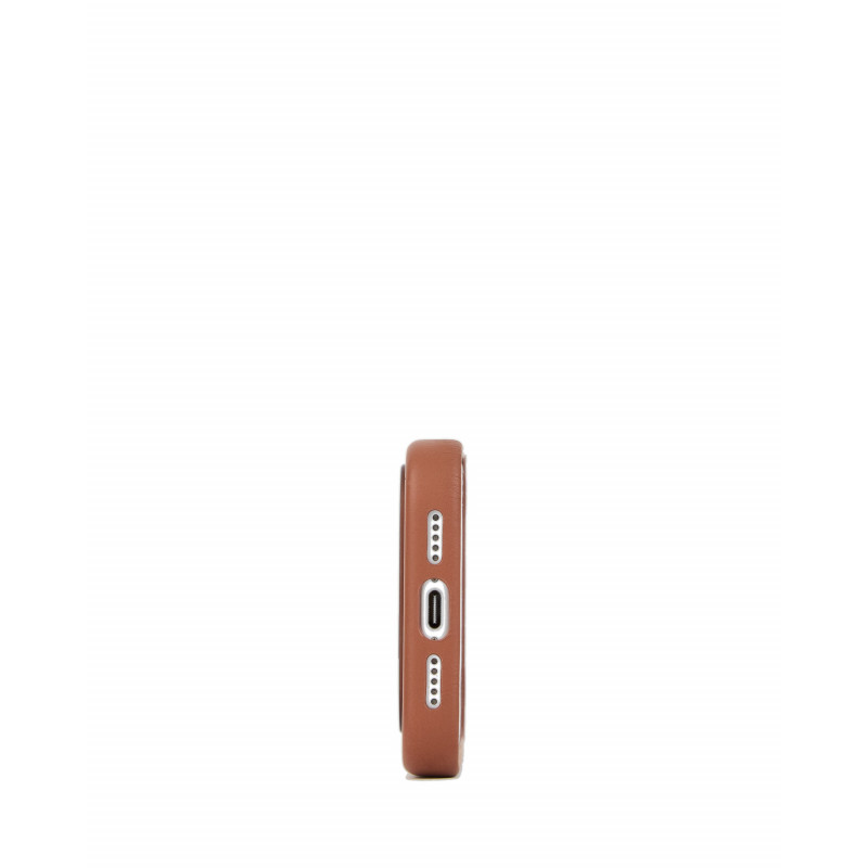 Mujjo Troubadour ādas maciņš Apple iPhone 18 Pro / 17 Pro tālrunim, MagSafe, gaiši brūns