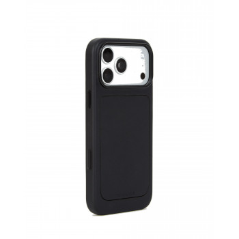 Mujjo Troubadour Modular Leather Case ādas apvalks Apple iPhone 18 Pro Max / 17 Pro Max tālruņiem, MagSafe, melnā krāsā