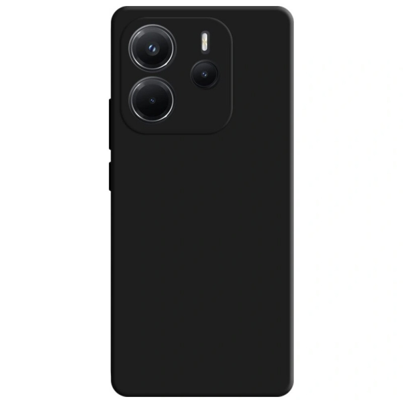 3MK Matt Case Pro melns vāciņš Xiaomi Redmi Note 14 4G