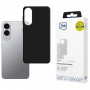 3MK Matt Case aizsargapvalks Samsung Galaxy S25 Edge, melnā krāsā