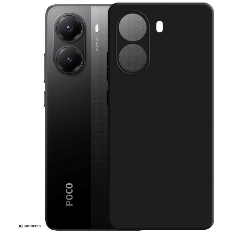 3MK Matt Case Pro apvalks Poco X7 Pro 5G viedtālrunim, melns