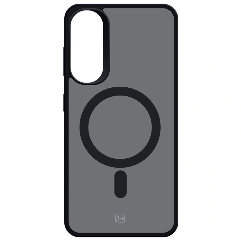 3MK Smoke MagCase apvalks Samsung Galaxy S25 Edge viedtālrunim, melns