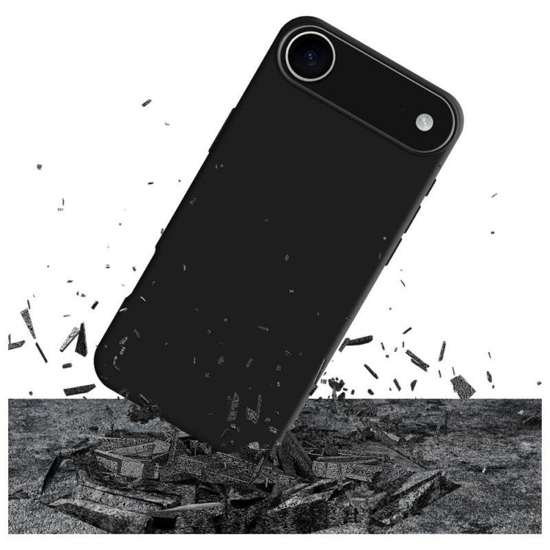 3mk Matt Case Pro vāciņš priekš Apple iPhone Air, matēts melns
