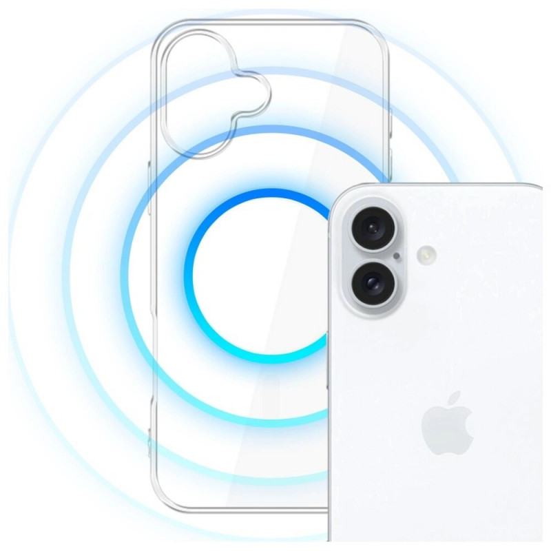 3MK Clear MagCase vāciņš priekš Apple iPhone 17, dzidrs