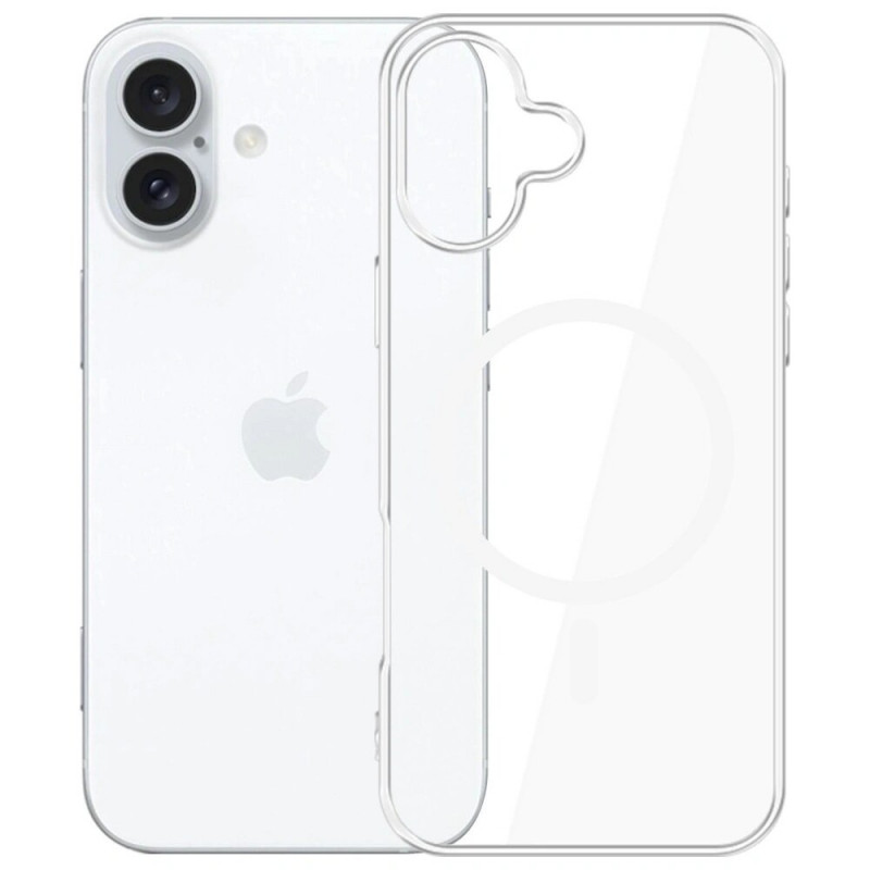 3MK Clear MagCase vāciņš priekš Apple iPhone 17, dzidrs