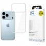 3mk Clear Case aizsargvāciņš priekš Apple iPhone 17 Pro / 18 Pro, dzidrs