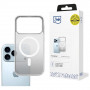 3mk Frosty MagCase apvalks Apple iPhone 17 Pro Max, baltā krāsā