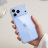 Tech-Protect FlexAir Hybrid vāciņš Apple iPhone 17 Pro / 18 Pro tālrunim, caurspīdīgs