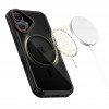 Tech-Protect MagHybrid MagSafe futrālis Apple iPhone 17, melns/sarkans