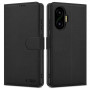 Xiaomi Poco F7 5G apvalks Tech-Protect Wallet, melnā krāsā