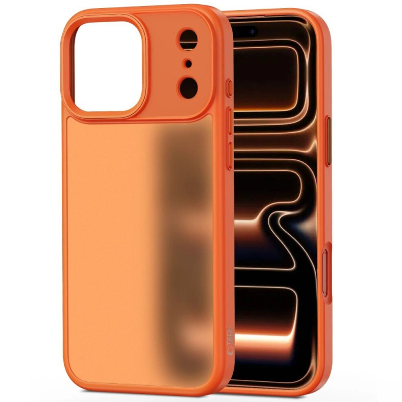 Tech-Protect MagMat aizsargvāciņš Apple iPhone 17 Pro, matēts kosmiskā oranžā krāsā