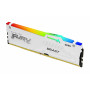 Kingston FURY Beast 16 GB DDR5-5600 CL40 DIMM atmiņas modulis, RGB, baltā krāsā, KF556C40BWA-16