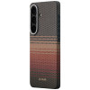 PITAKA Edge Case MagSafe vāciņš tālrunim Samsung Galaxy S26+, saulrieta toņa