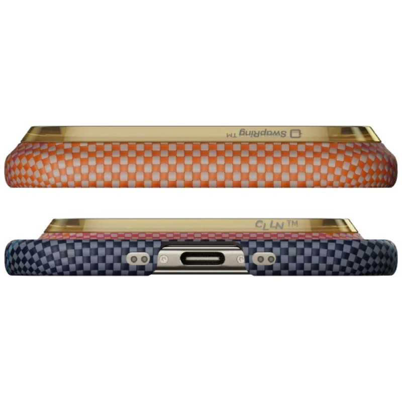 PITAKA Edge Case California Dream 05 apvalks Apple iPhone Air, saulriets