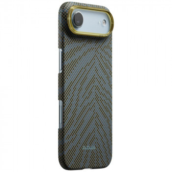 PITAKA Edge Case Breath of Veins apvalks Apple iPhone Air, dive green