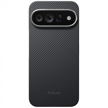 PITAKA Edge Case apvalks Google Pixel 11 Pro XL, melni pelēks