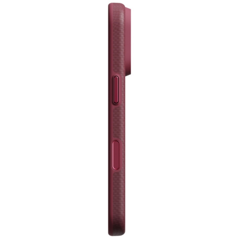 PITAKA Summa Case vāciņš Apple iPhone 18 Pro / 17 Pro, bordo krāsā
