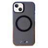 BMW BMHMP15MHTGE Gradient Bumper MagSafe cietais maciņš Apple iPhone 15 Plus / 14 Plus, pelēks