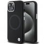 BMW BMHMP15MSILBK2 Signature Liquid Silicone MagSafe vāciņš Apple iPhone 15 Plus / 14 Plus, melns