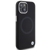 BMW BMHMP15MSILBK2 Signature Liquid Silicone MagSafe vāciņš Apple iPhone 15 Plus / 14 Plus, melns