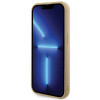 Guess Disco Metal Script hardcase Apple iPhone 15 Pro viedtālruņa maciņš, zelta krāsā, GUHCP15LPMSDGSD