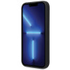 BMW BMHCP15LSILBK Apple iPhone 15 Pro Silicone Metal Logo vāciņš, melns