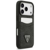 Guess 4G Double Card Triangle vāciņš Apple iPhone 18 Pro / 17 Pro, melns
