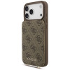 Guess 4G Cardslots & Magnetic Closure Crossbody futrālis Apple iPhone 18 Pro Max / 17 Pro Max, brūns