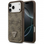 Guess 4G Double Card Triangle maciņš Apple iPhone 18 Pro Max / 17 Pro Max, brūns