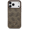 Guess 4G Double Card Triangle maciņš Apple iPhone 18 Pro Max / 17 Pro Max, brūns