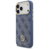 Guess 4G Strass Logo MagSafe apvalks Apple iPhone 18 Pro Max / 17 Pro Max, zils
