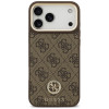 Guess 4G Strass Logo MagSafe vāciņš Apple iPhone 18 Pro Max / 17 Pro Max, brūns