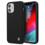 BMW BMHCP12SSILBK Silicone Signature Hardcase Apple iPhone 12 mini, melns