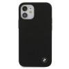 BMW BMHCP12SSILBK Silicone Signature Hardcase Apple iPhone 12 mini, melns