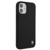 BMW BMHCP12SSILBK Silicone Signature Hardcase Apple iPhone 12 mini, melns