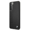BMW BMHCS21MSLLBK Signature Logo Imprint Hardcase Samsung Galaxy S21+ viedtālruņa maciņš, melns
