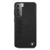 BMW BMHCS21MSLLBK Signature Logo Imprint Hardcase Samsung Galaxy S21+ viedtālruņa maciņš, melns