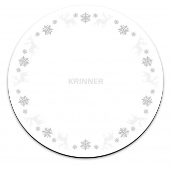 Krinner pretskrāpējumu un šļakatu aizsargpaklājs, 60 cm, balts (91106)
