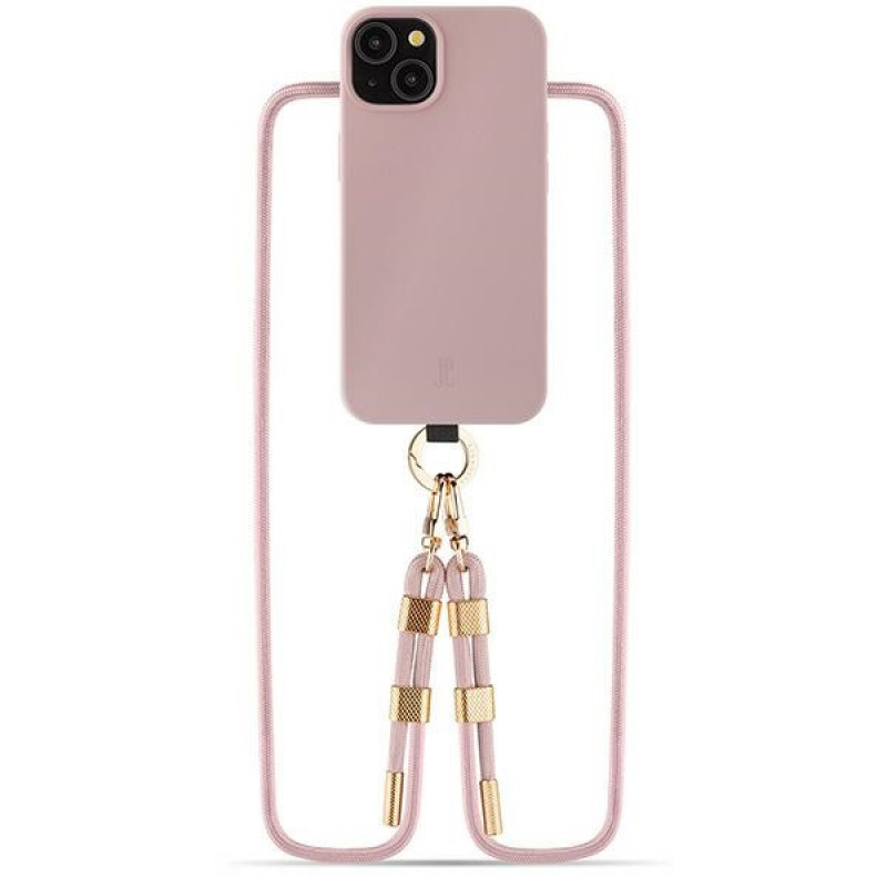 Just Elegance JEC151 PopGrip vāciņš Apple iPhone 15 ar MagSafe, rožu krāsā
