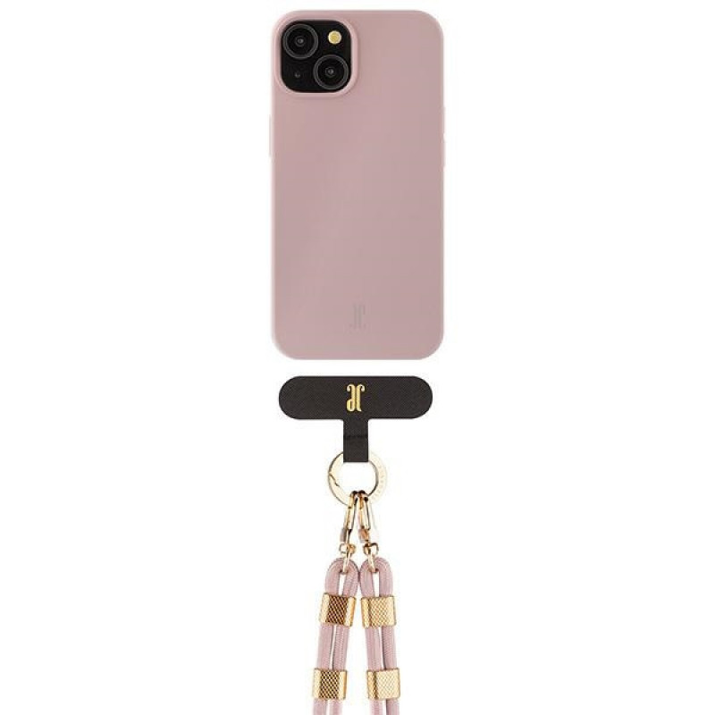 Just Elegance JEC151 PopGrip vāciņš Apple iPhone 15 ar MagSafe, rožu krāsā