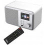 XORO DAB300IR WS WLAN interneta radio ar DAB+ un Bluetooth, balts