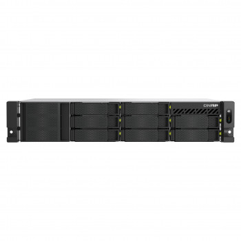 QNAP TS-h1073BXeU-RP-8G 2U rack NAS ar Ryzen Embedded V1780B, 8 GB DDR4 un redundantu barošanas bloku