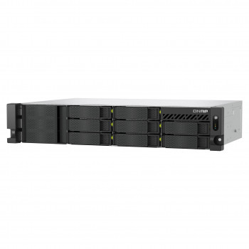 QNAP TS-h1073BXeU-RP-8G 2U rack NAS ar Ryzen Embedded V1780B, 8 GB DDR4 un redundantu barošanas bloku