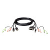 ATEN 2L-7D02DH HDMI uz DVI-D kabelis, spraudnis/spraudnis, 1.8 m, melns