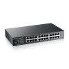 Zyxel GS1915-26v2 26 portu GbE viedais komutators, 24x GbE RJ45 un 2x SFP, rackmount, bez ventilatora (GS1915-26V2-EU0101F)