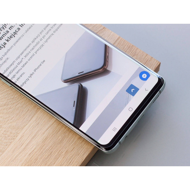 3MK HardGlass Max Sensor-Dot rūdītais stikls Samsung Galaxy S10, melns